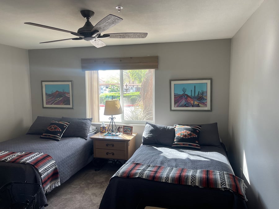 2nd Bedroom with 2 full size beds. 