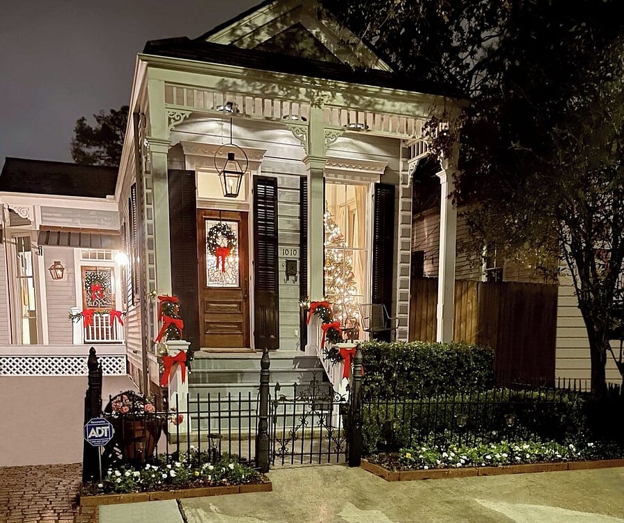 Festive Christmas decorations