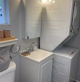 Washer and Dryer in unit
