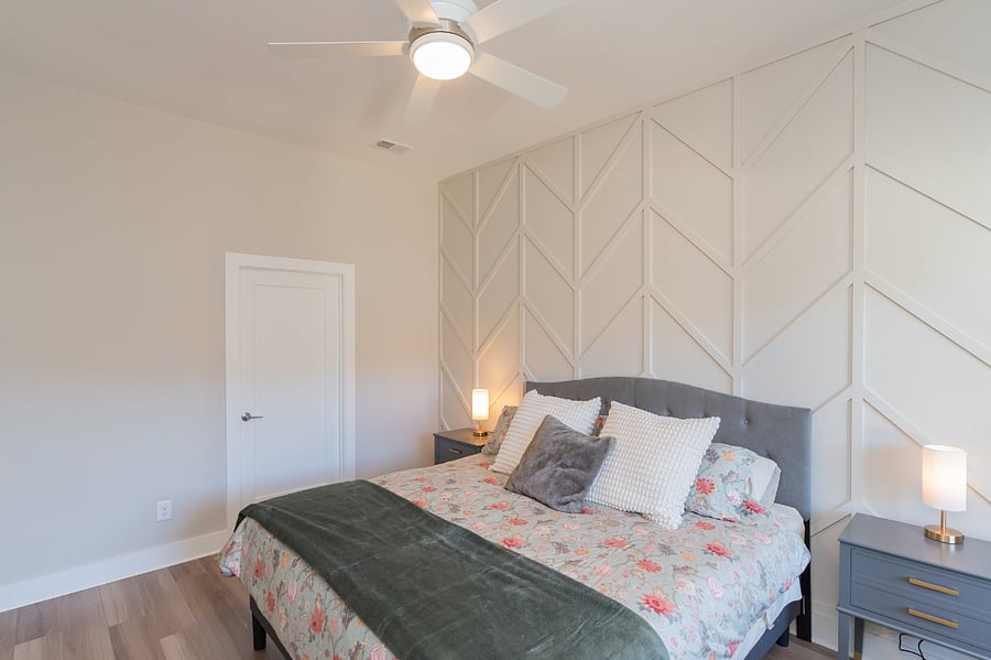 Master bedroom with King 