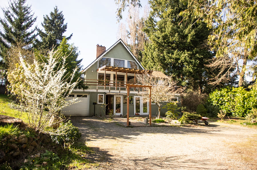 House from the exterior