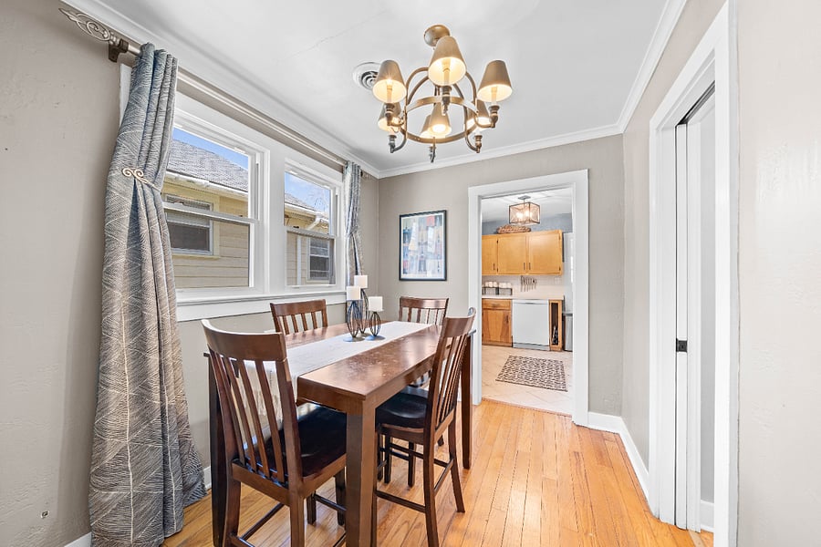 Dining Room Facing Kitchen