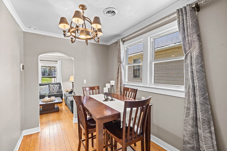 Dining Room Facing Living Room