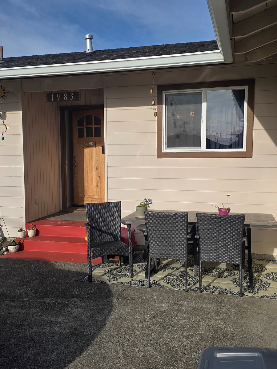 Outside seating area