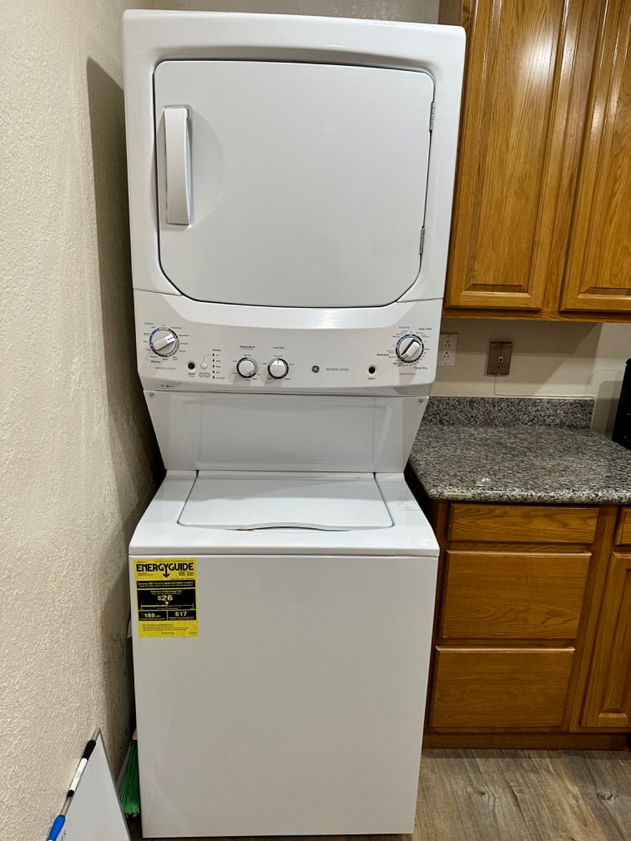 New Laundry Washer and Dryer Combination