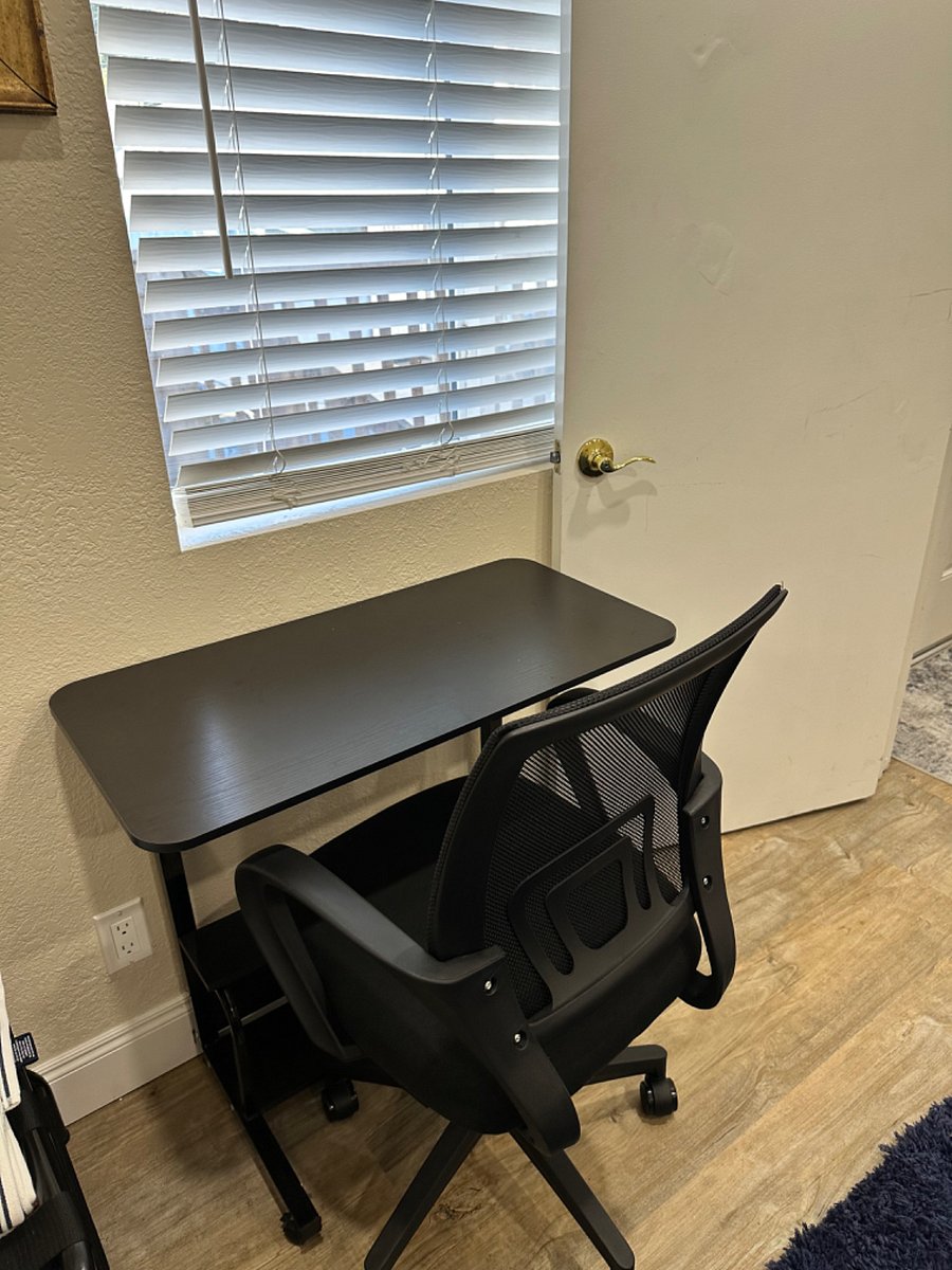 Work Desk and chair-Movable