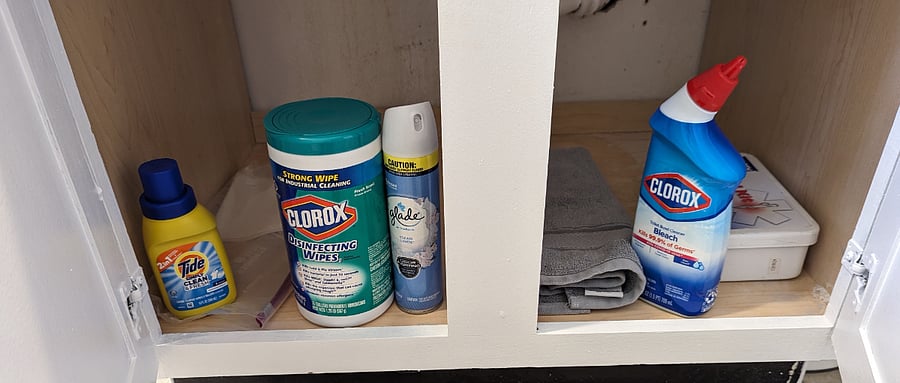 Bathroom Cleaning Supplies