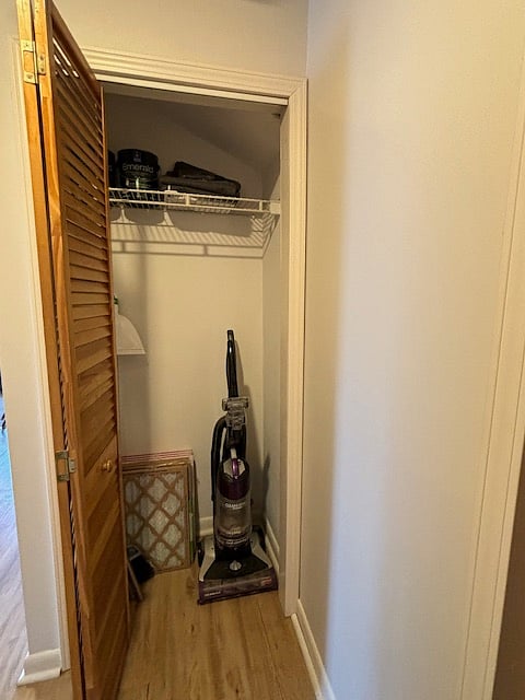 Large hallway closet