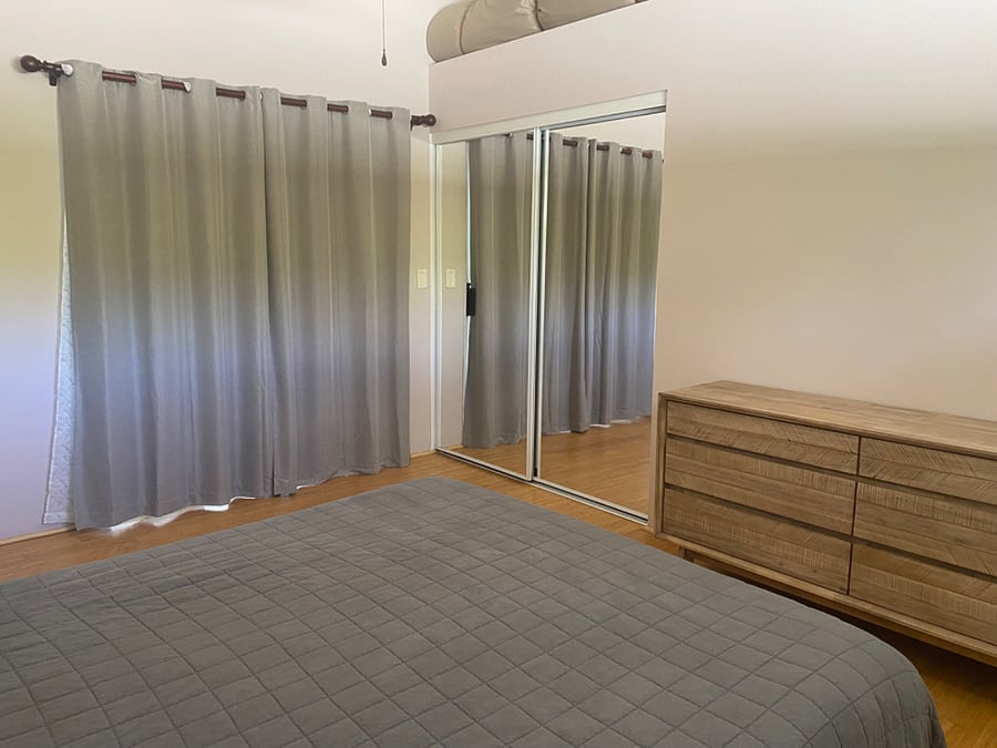 Second bedroom with front lanai access.