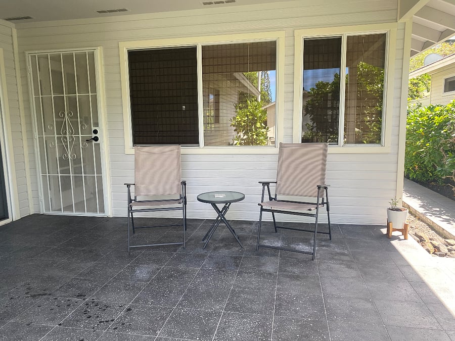 Front lanai