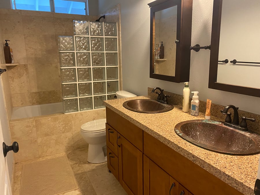 Second bathroom