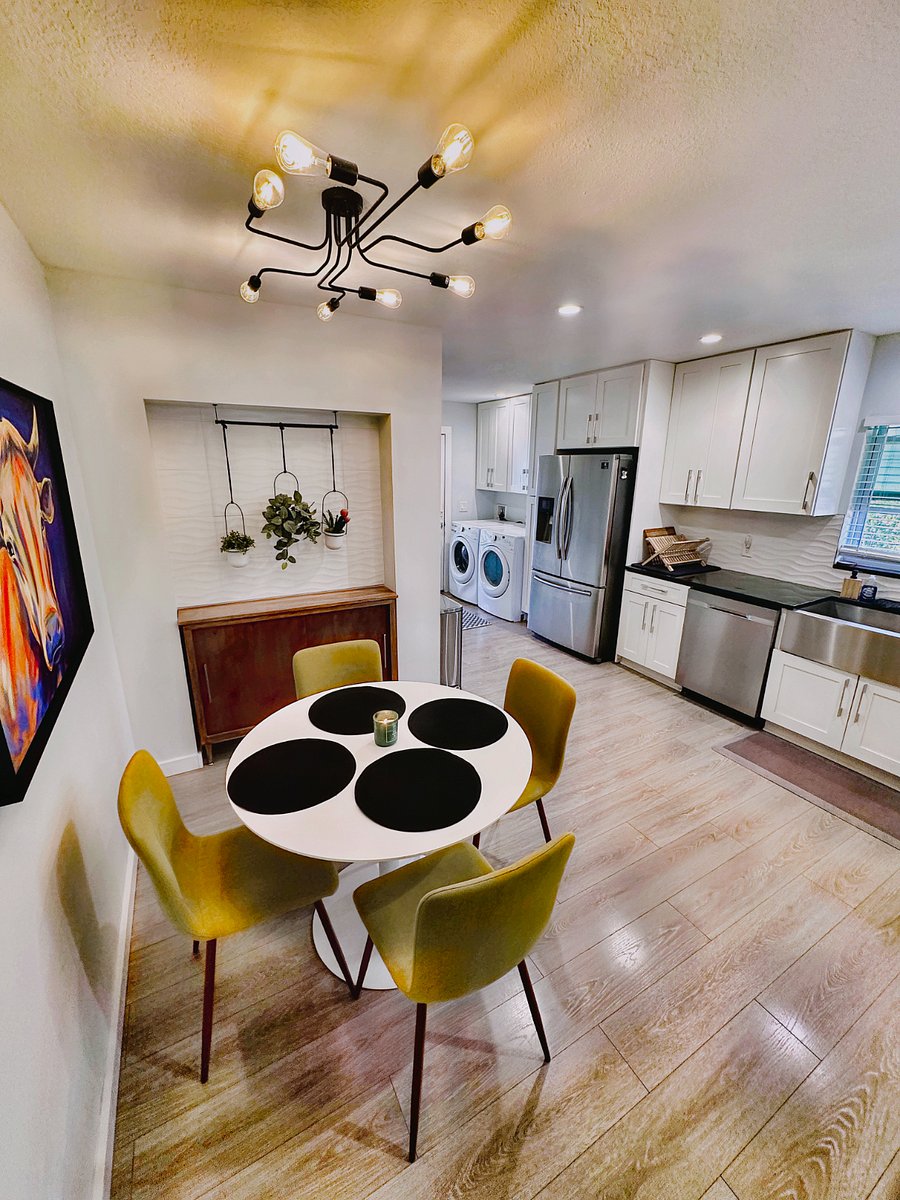 Spacious kitchen with kitchenette. 