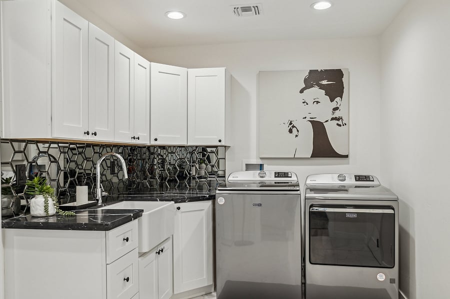 Laundry Room With Starter Supplies