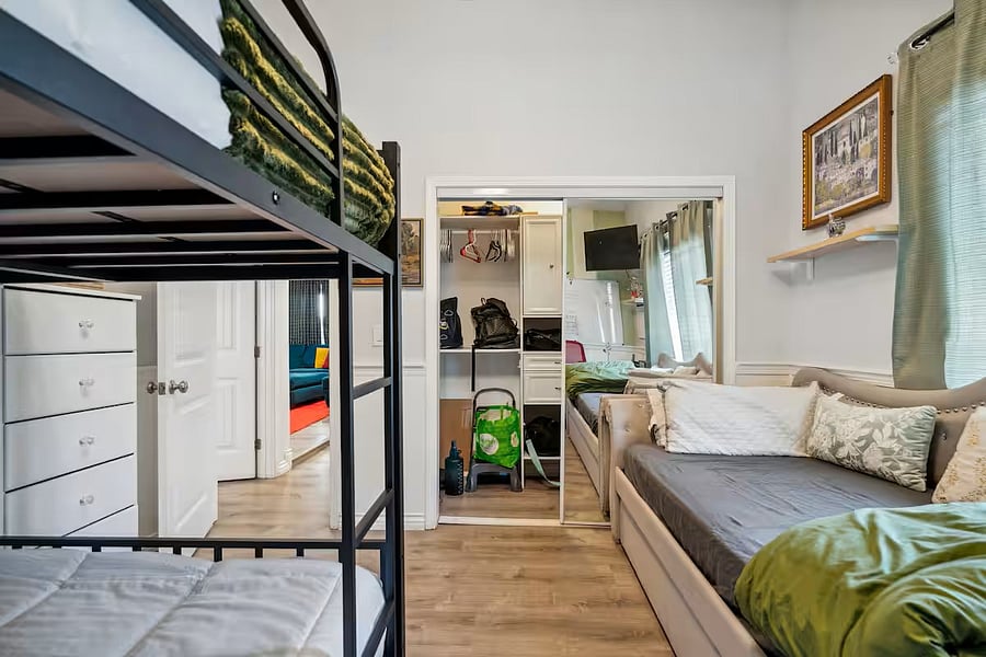 Plenty of room to unpack and settle in, closet storage and thoughtful layout make this space as functional as it is comfortable.