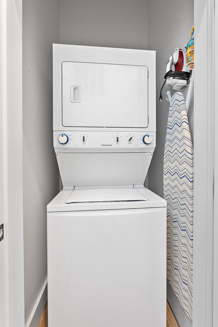 Washer and dryer w/ iron board