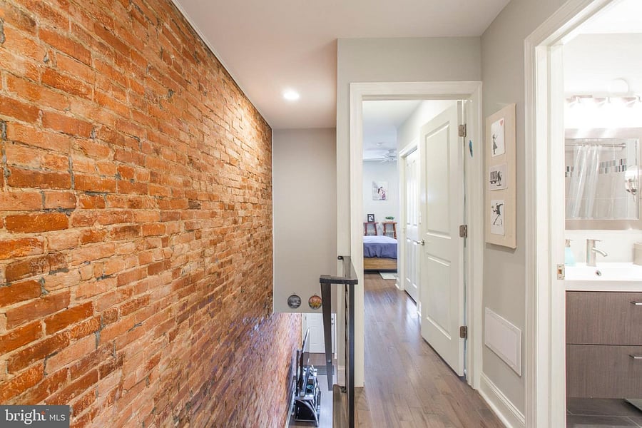 Hallway to Primary Bedroom / Downstairs