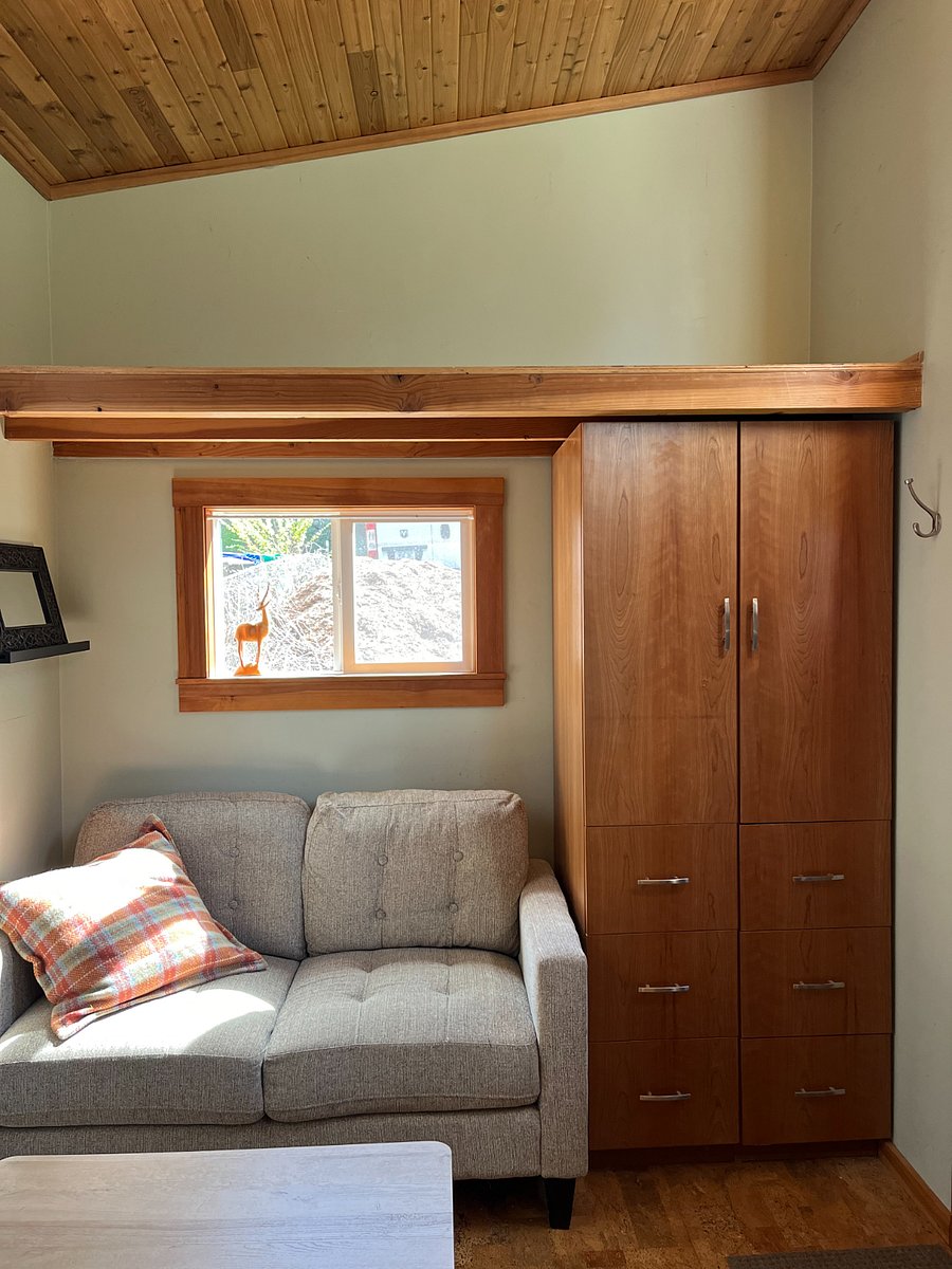 Plenty of loft storage, closet & drawers.