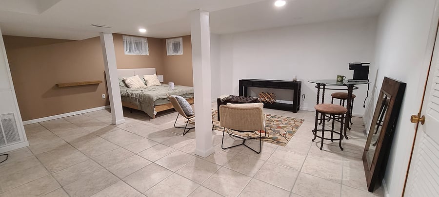 Approximately 600 square feet!