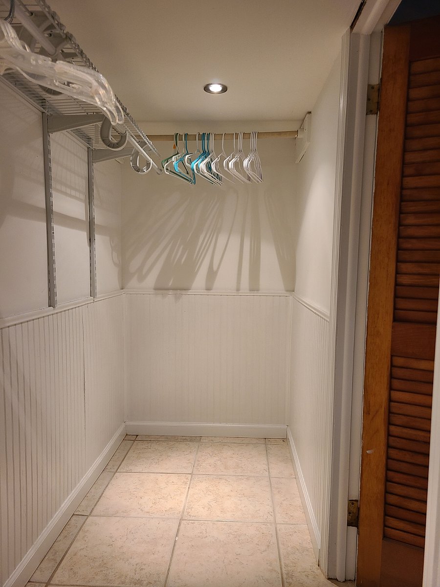 WIC with shelving and essentials