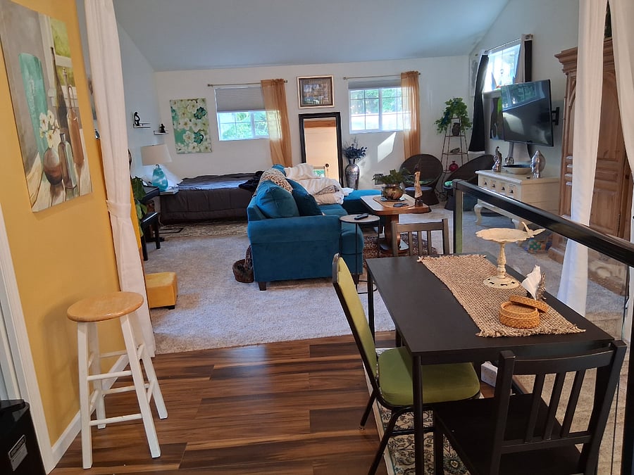 View from the kitchen.