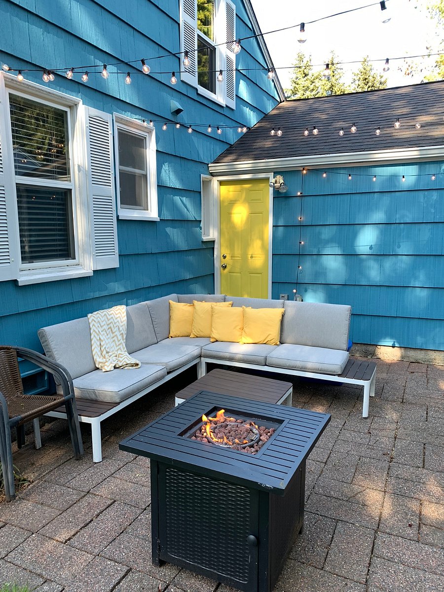 Backyard patio
