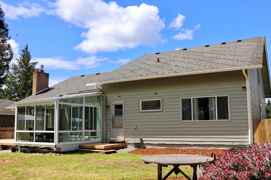 Rear of House