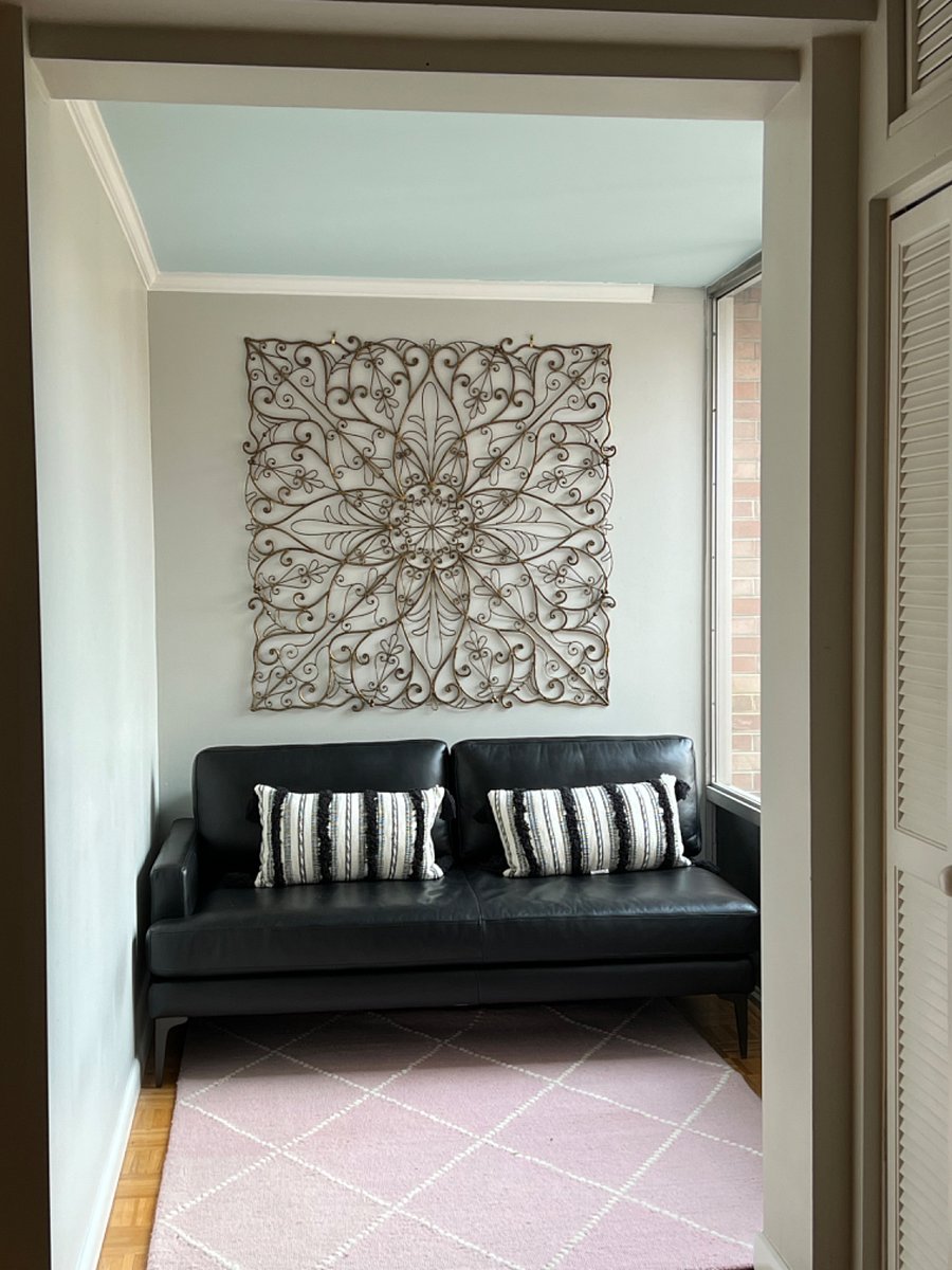 Sitting room / reading nook in master bedroom