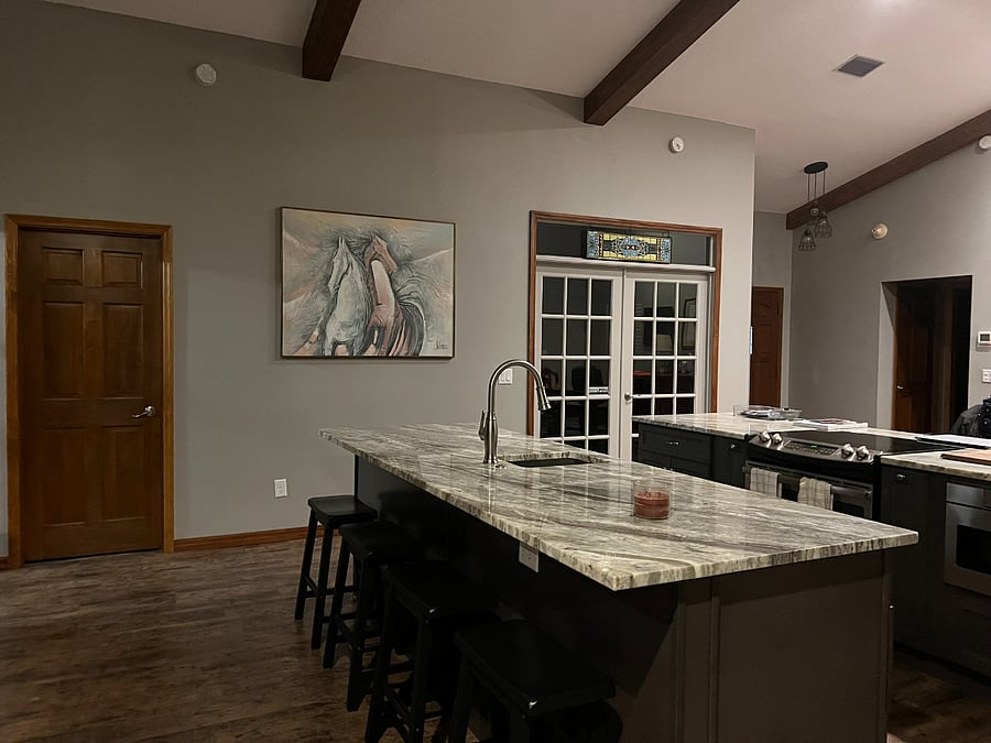 Kitchen view 1