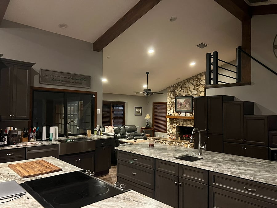 Kitchen view 2