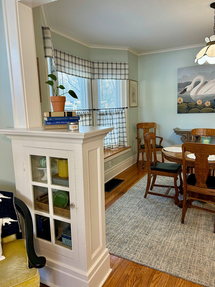 Dining room from living room