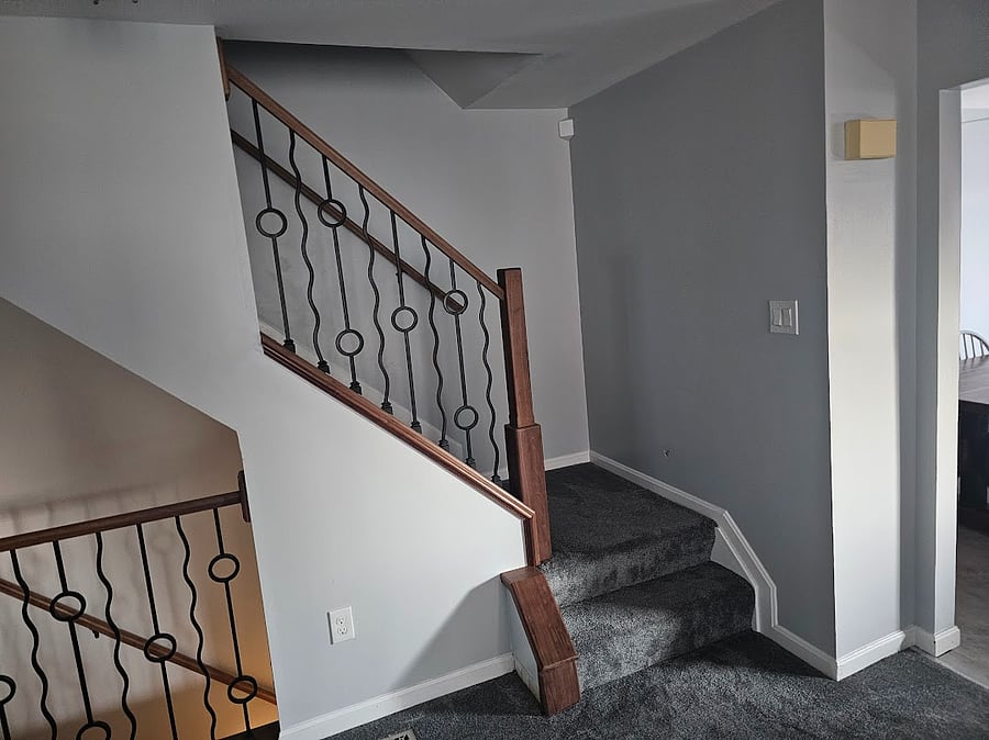Mid-level stairs