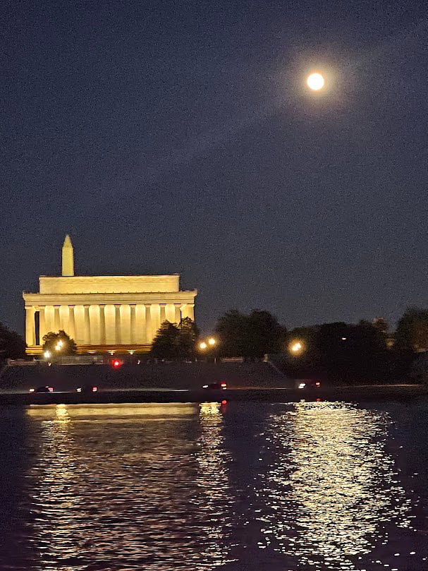 Night-time view from the Potomac... it's what we do!