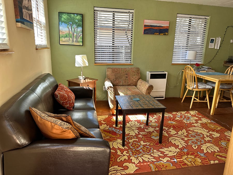 Comfortable sitting area