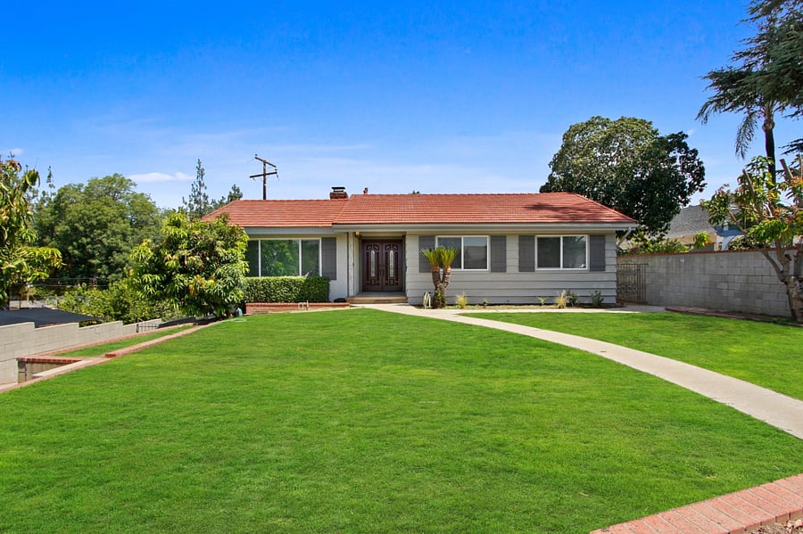 front of home