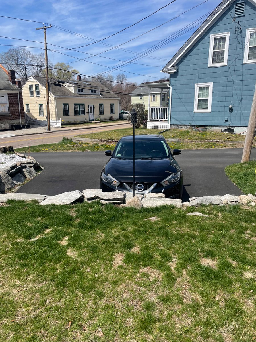 Two car parking spot. 