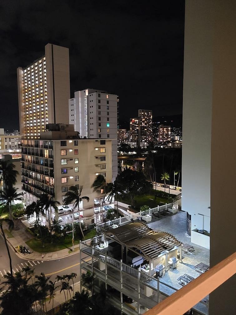 Glimpse of the famous Ala Wai Canal