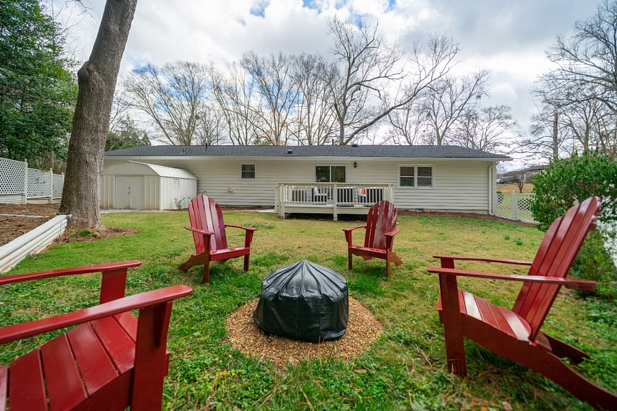 Back Yard Fire Pit