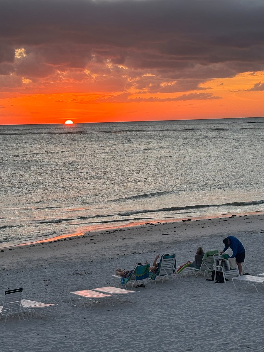 Sunset at Private Beach