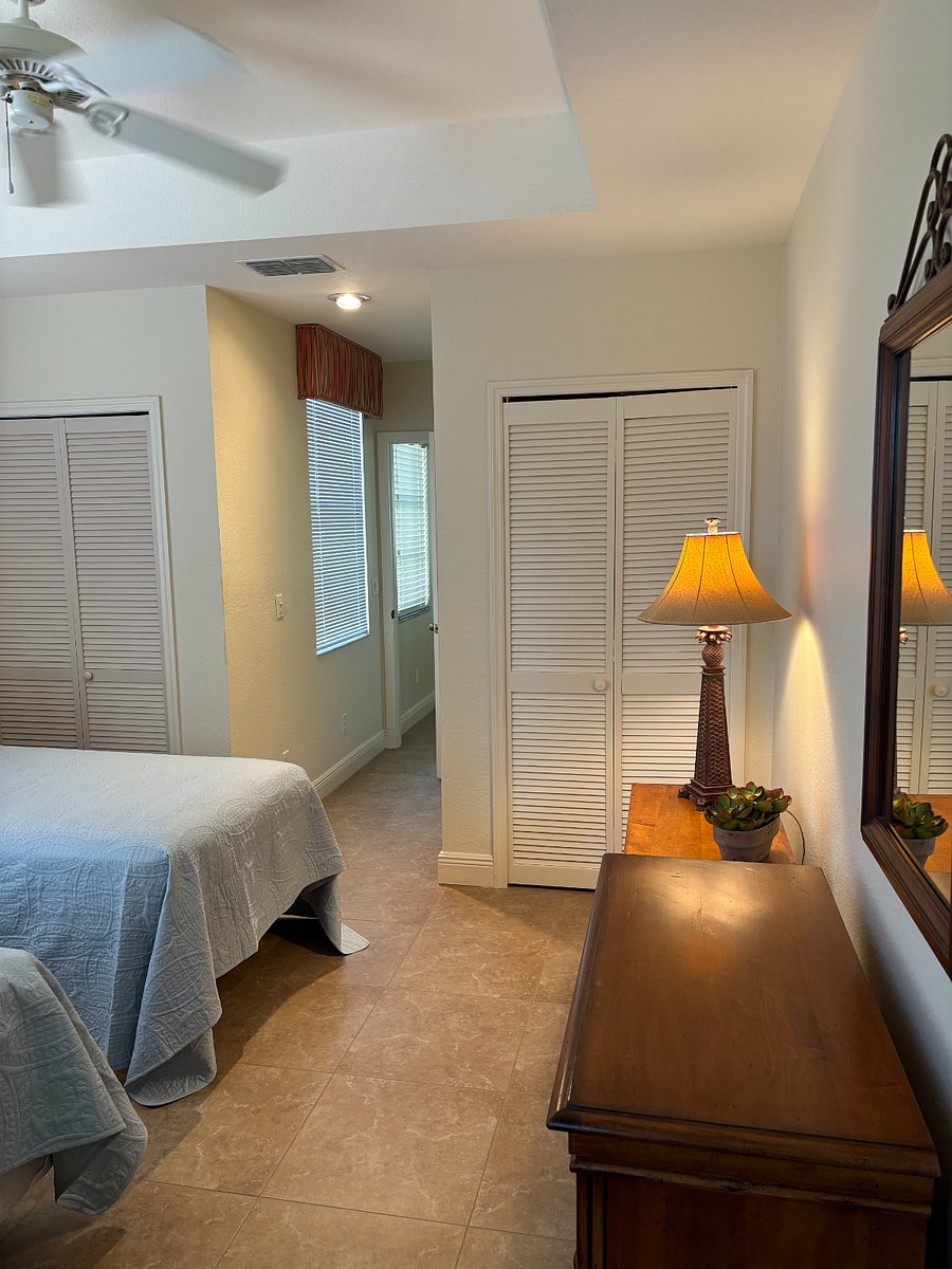 spacious 3rd BR with 2 closets and ensuite bathroom