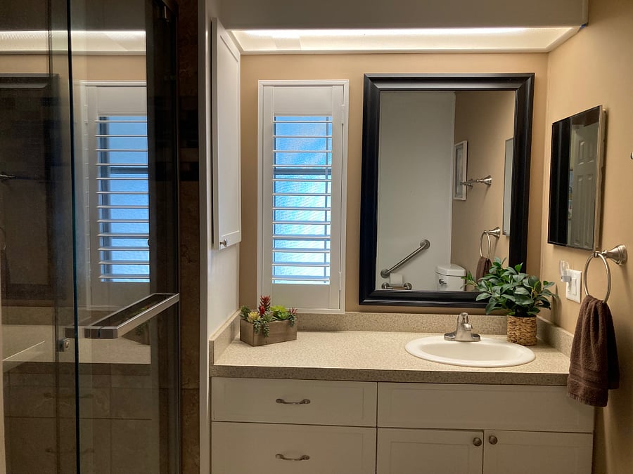 Remodeled Guest Bathroom