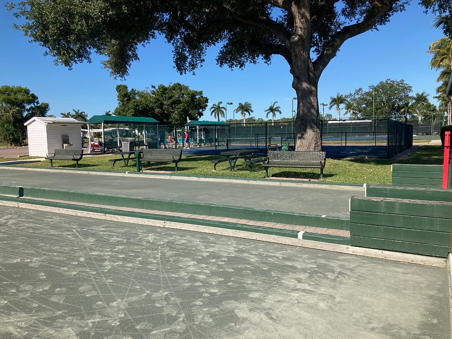 Bocce and Pickleball Courts