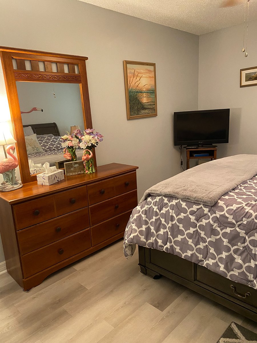 Dresser in master bedroom.