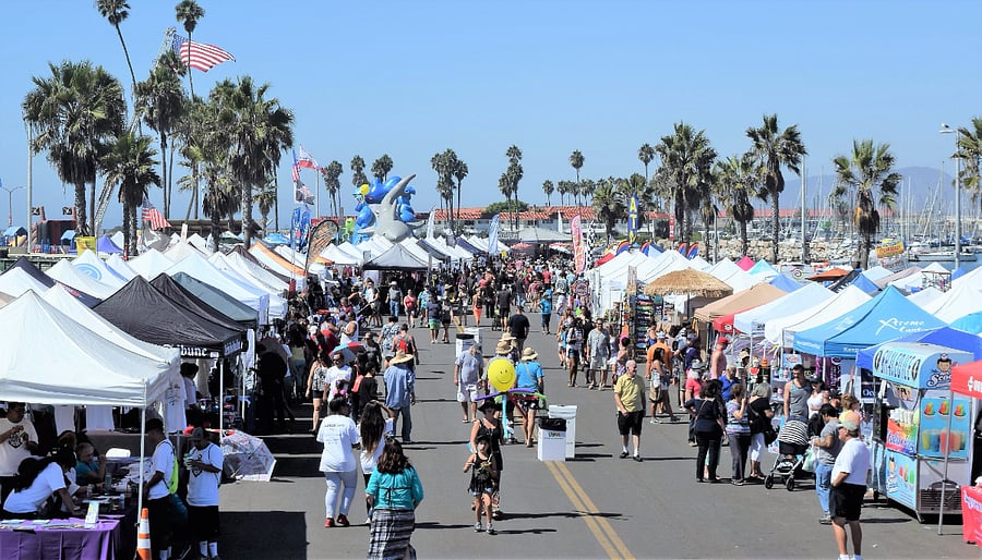 Oceanside, is a vibrant fun community. Desert on the beach= Great year round weather