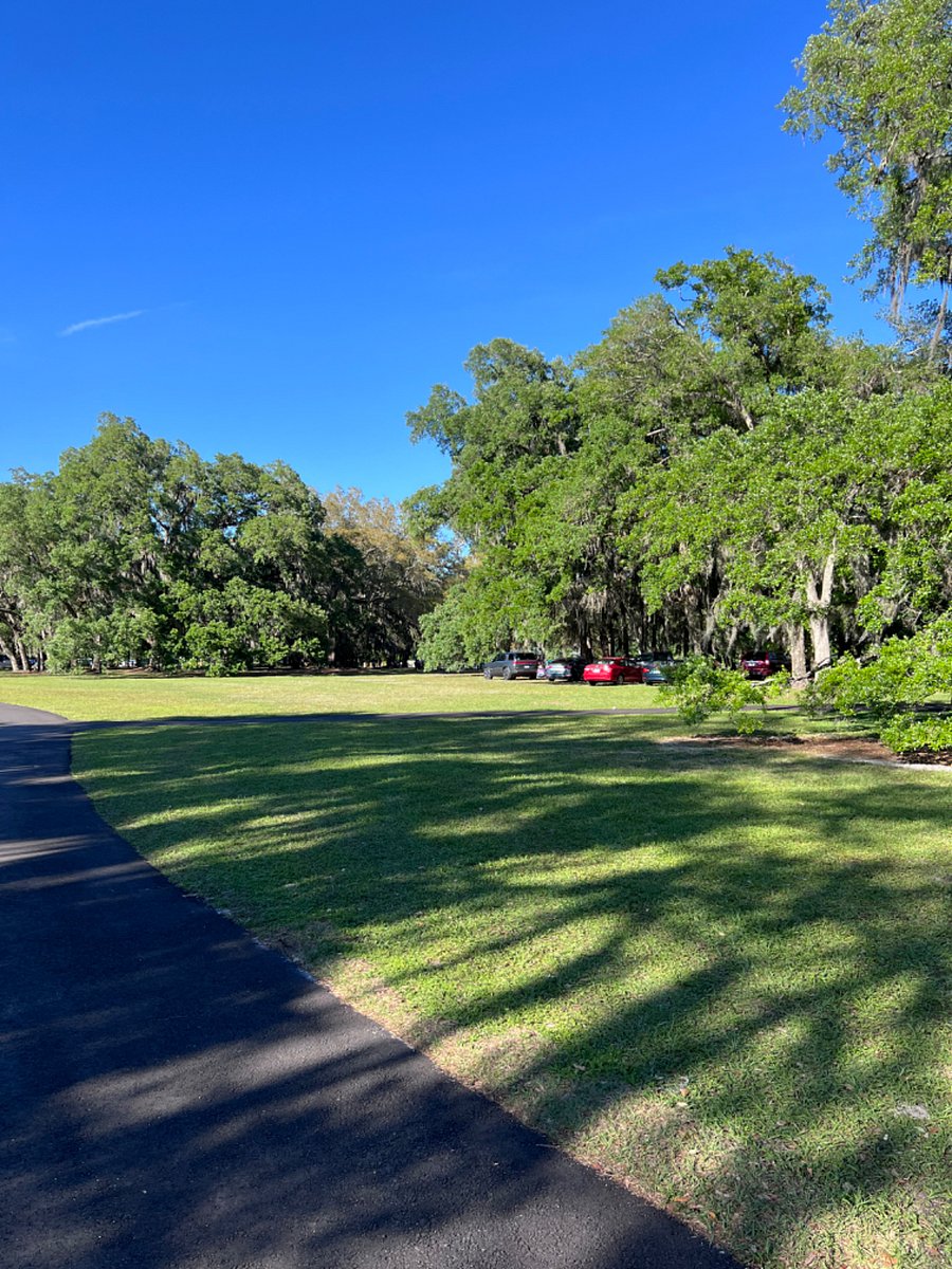 Another view of the neighboring park
