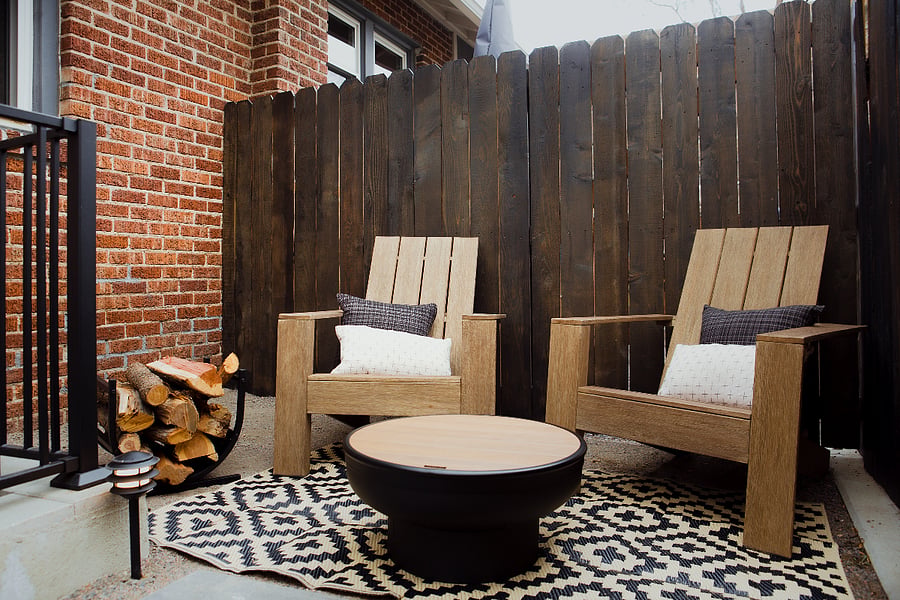 Pinon and cedar firewood provided for the best fire pit scents in the West.