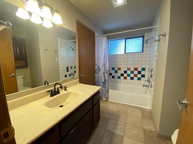 Shared bathroom