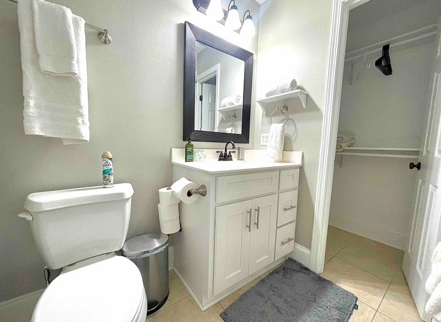Master bathroom