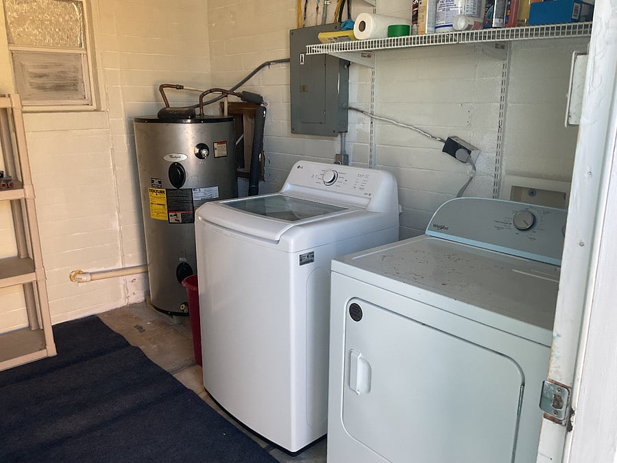 Shared laundry room