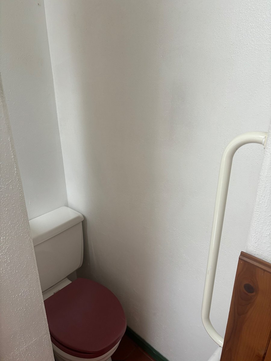 toilet with privacy wall