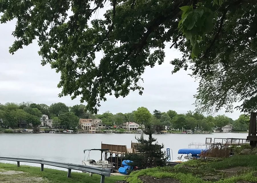 Lake view from the dam